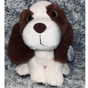NWT Stuffed Animal Baby Puppy My Lil Pup soft plush Dog w/Tag RBI 7"